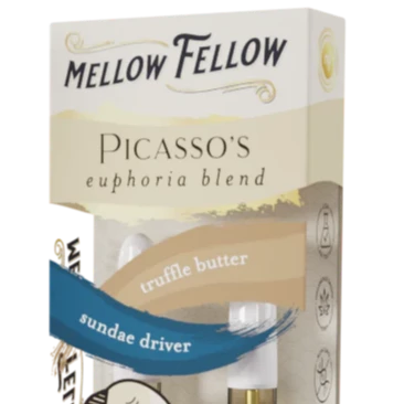 Mellow Fellow Picasso’s Euphoria Blend 2ml Cartridge Duo (4ml ...