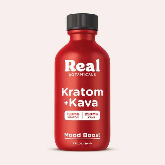 Real Botanicals Kratom & Kava Mood Boost Shot