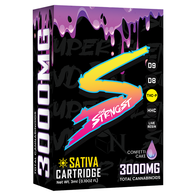 THE STRONGEST CRT VAPE CARTRIDGES 3000MG