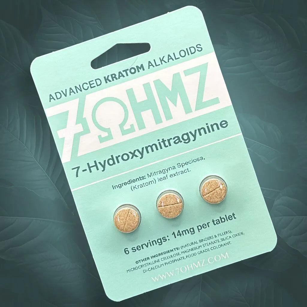 7 OHMZ - Advance Kratom Alkaloids Tablet