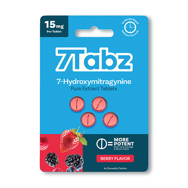 7Tabz 7-Hydroxymitragynine Pure Extract Tablets | 4 Count