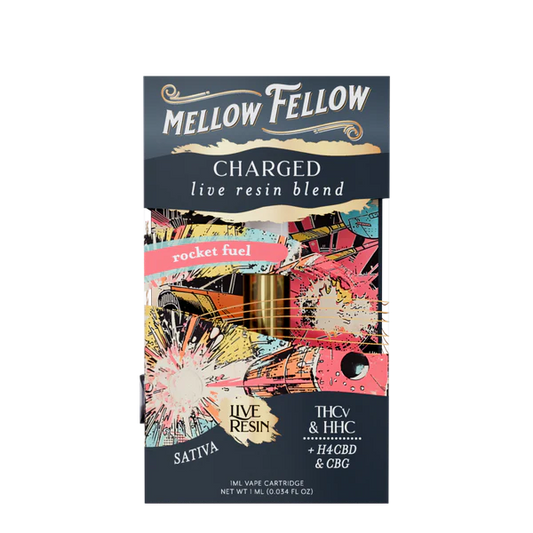 Mellow Fellow Live Resin Vape Cartridges I 1ML