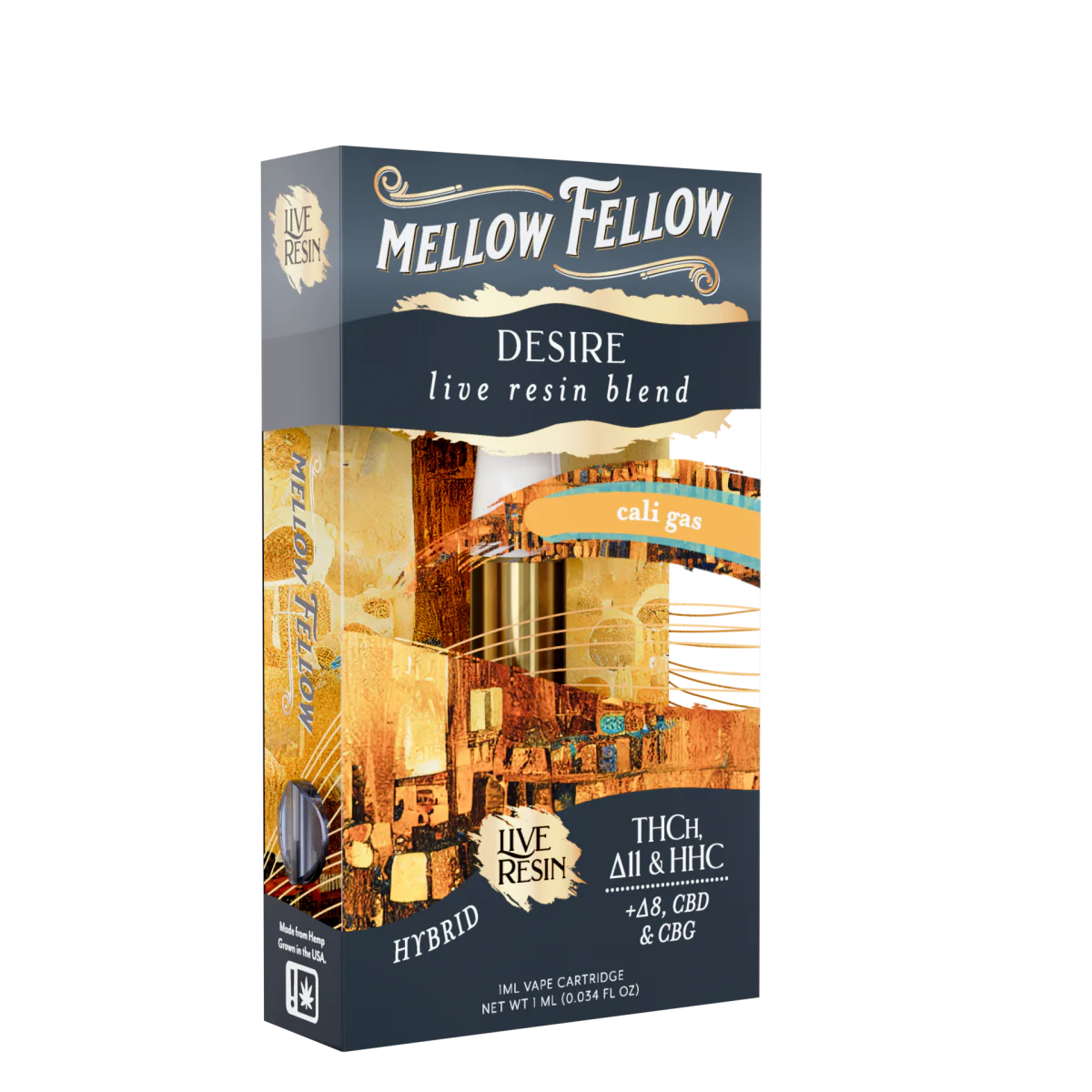 Mellow Fellow Live Resin Vape Cartridges I 1ML