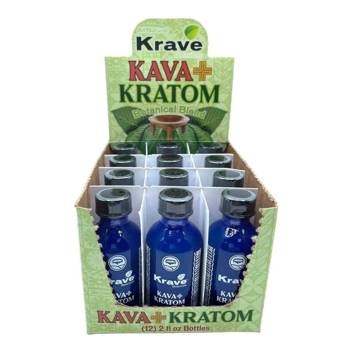 Krave Kratom Kava Blend Extract Shot – 59ml