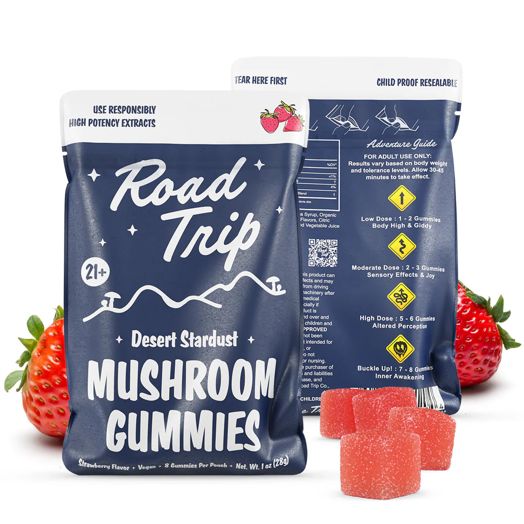 Road Trip Desert Stardust Magic Mushroom Gummies - Strawberry