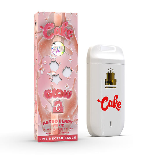 Cake Glow THC-A Disposable Vape 3G