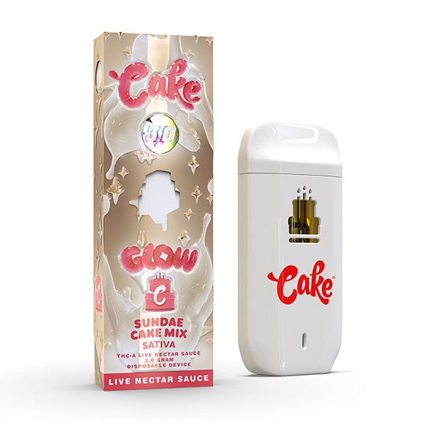 Cake Glow THC-A Disposable Vape 3G