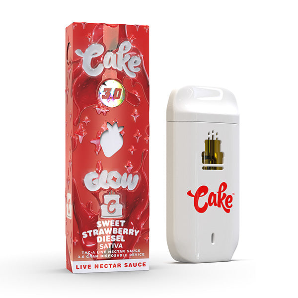 Cake Glow THC-A Disposable Vape 3G