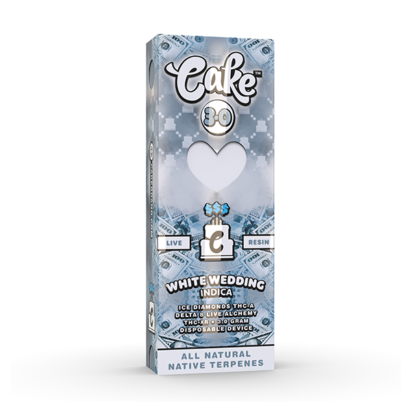 Cake $$$ Live Resin THC Disposable Vape | 3G