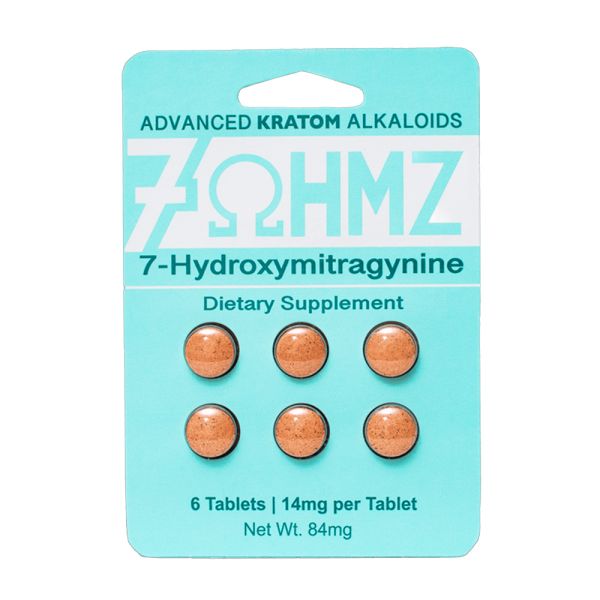 7 OHMZ - Advance Kratom Alkaloids Tablet