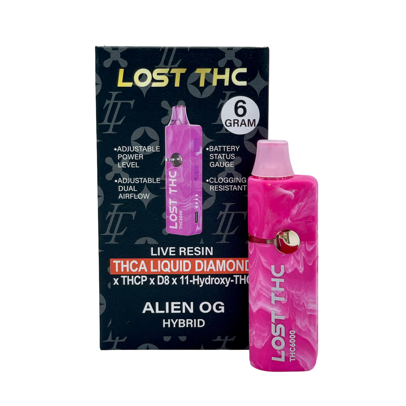 Lost THC THCA Liquid Diamond Disposable 6G For Sale – S.GEM