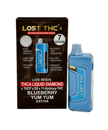 Lost THC Liquid Diamond THCa 7G Disposable Vape