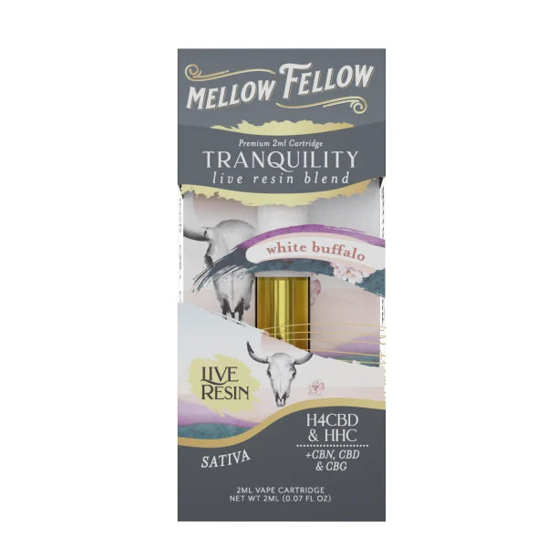 Mellow Fellow Live Resin Premium Blend Vape Cartridges 2ML For Sale – S.GEM