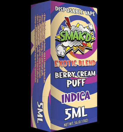 Smak'd Exotic Blend THC Disposable Vape I 5ML