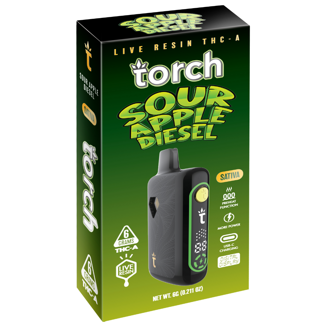 Torch Pulse Live Resin THC-A Disposable 6G