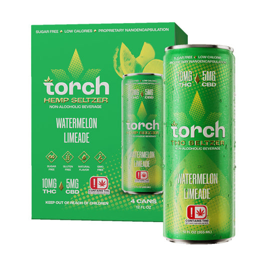 Torch THC Seltzer & Iced Tea | (15mg) 12oz