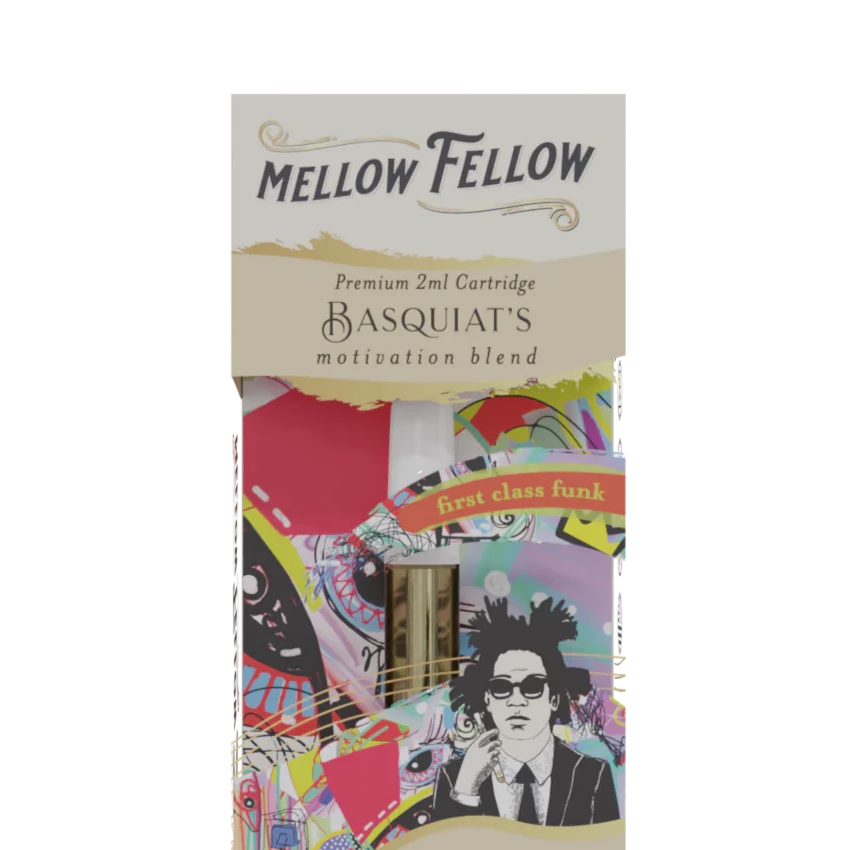 Mellow Fellow Basquiat's Motivation Blend - 2ml Vape Cartridge - First Class Funk