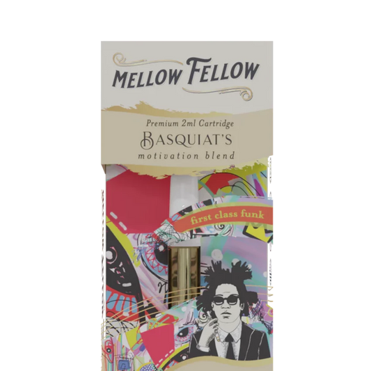 Mellow Fellow Basquiat's Motivation Blend - 2ml Vape Cartridge - First Class Funk