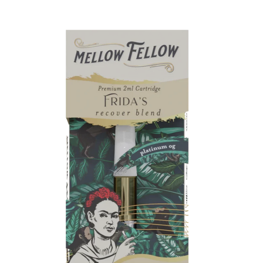 Mellow Fellow Frida's Recover Blend - 2ml Vape Cartridge - Platinum OG