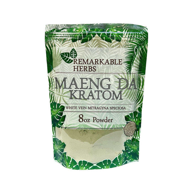 Remarkable Herbs Kratom Powder WHITE Maeng Da