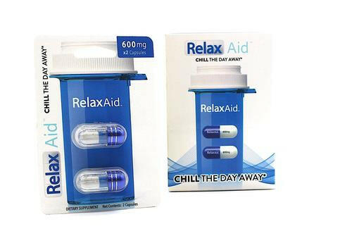 Relax Aid 600mg - Mood, Calmness, Relaxation